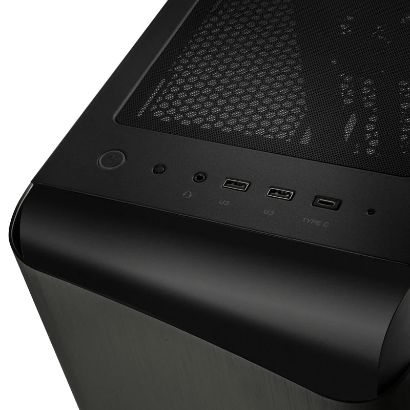 SilverStone Seta A1 midi-tower, tempered glass - zwart