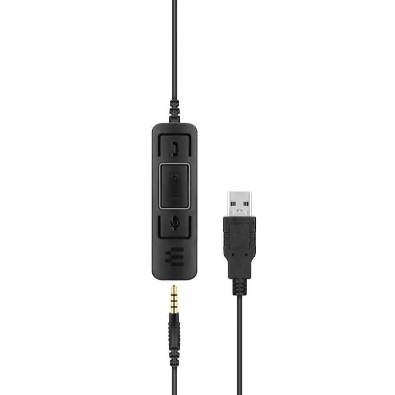 EPOS | SENNHEISER IMPACT SC 75 USB MS headset bedraad hoofdband connectiviteit/muziek USB Type-A zwart
