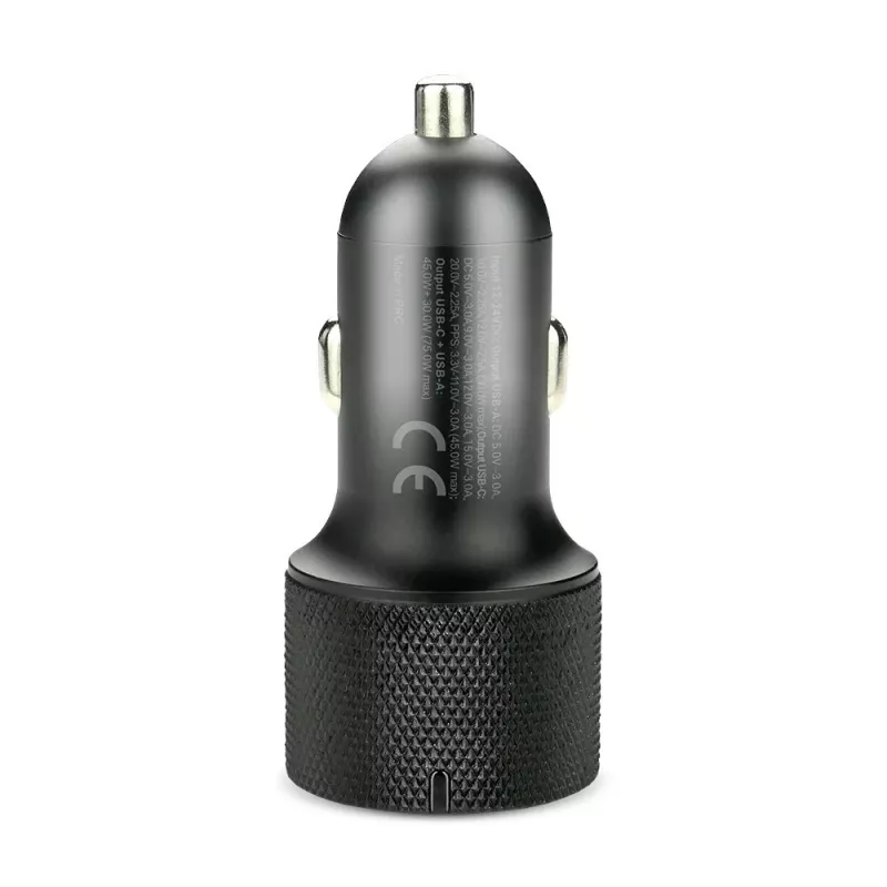 Auto-oplader everActive CC-50Q QC3.0 75W met Quick Charge 3.0-ondersteuning en USB-aansluitingen
