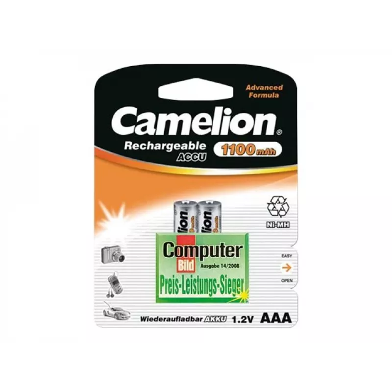 Oplaadbare batterij Camelion NH-AAA1100BP2