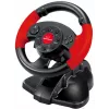 Stuurwiel ESPERANZA EG103 gaming-controller — pc/PS2/PS3, 13 toetsen, vibratie, versnellingssensor, zwart/rood