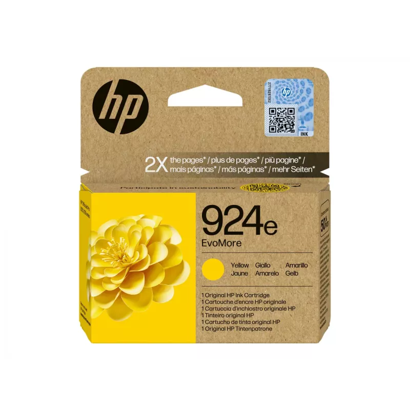 HP 924e EvoMore geel originele printercartridge