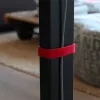 LABEL THE CABLE dubbelzijdige klittenbandrol 4x 1 m - bont gemengd