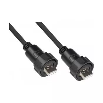 Good Connections industriële stekker S4 USB 2.0 kabel, USB-A naar Mini-USB, 1 m (IC04-U202)