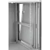 SOMI Networks | 22U, 19 inch netwerk-wandkast | 22U-60/60FPC | grijs | met glazen deuren; ongemonteerd | diepte: 60 cm