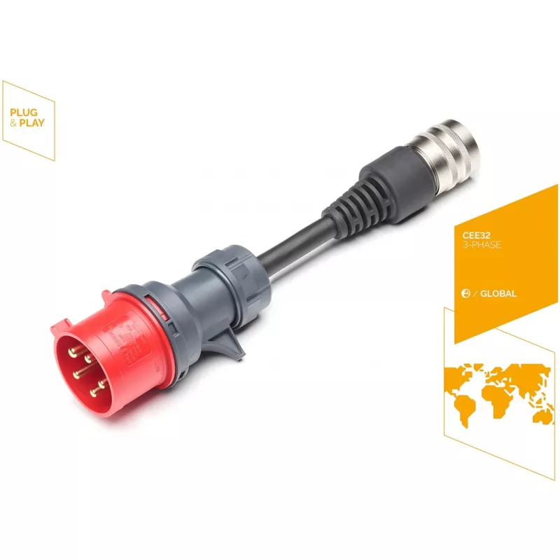 Laadaccessoire voor elektrische voertuigen Juice Technology EA-JC32 zwart rood