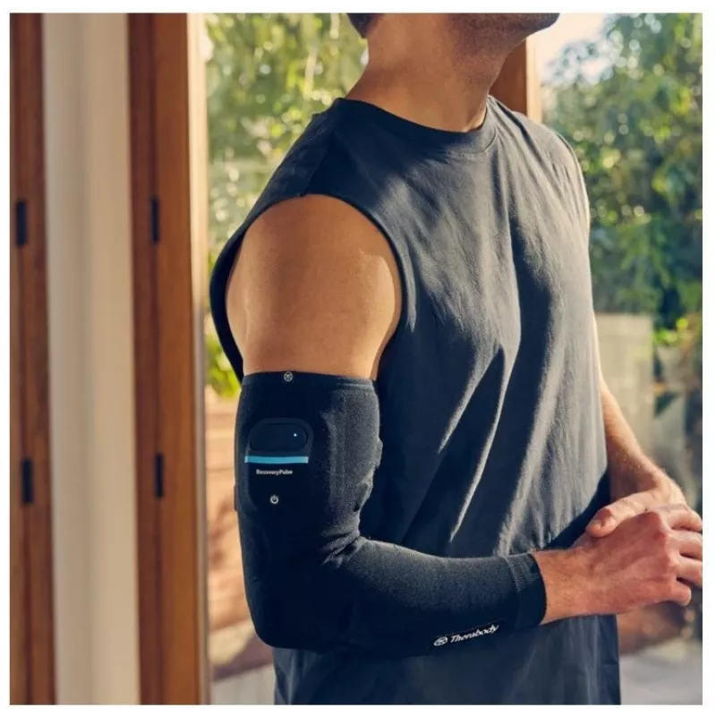 Therabody RecoveryPulse arm-compressiemouw, zwart