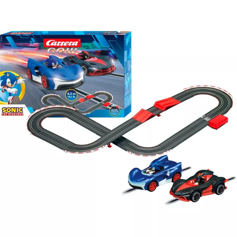 CARRERA GO Sonic baan 4,3 m + steile bocht 20063520