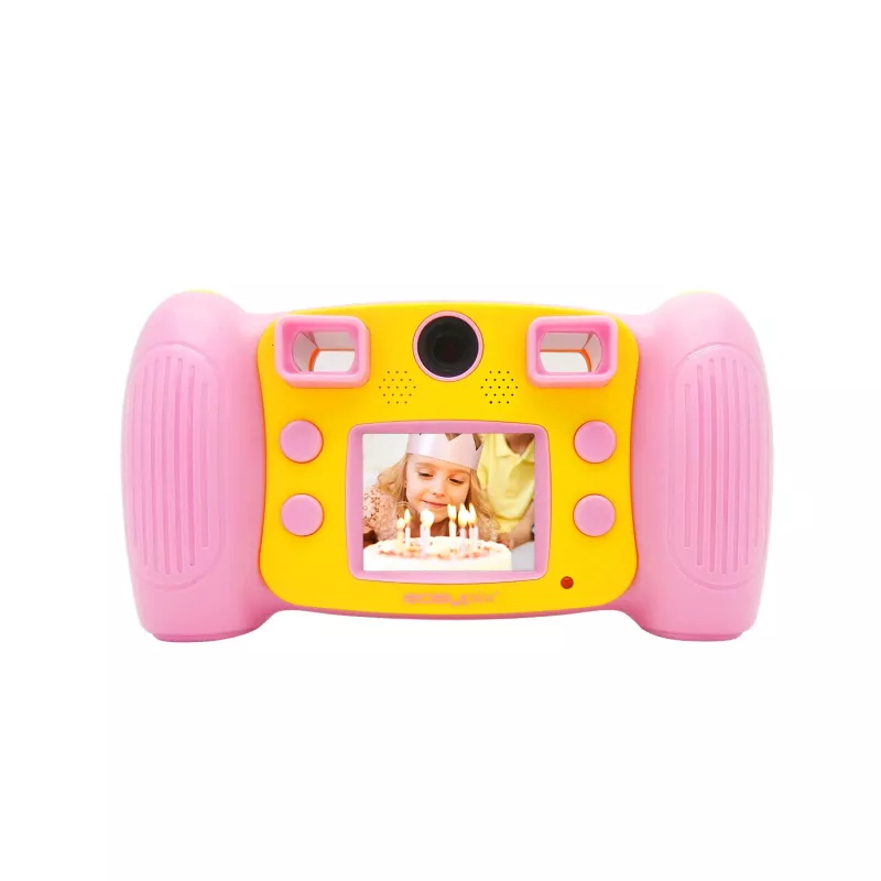 Digitale kindercamera Easypix KiddyPix Mystery 165 g roze geel