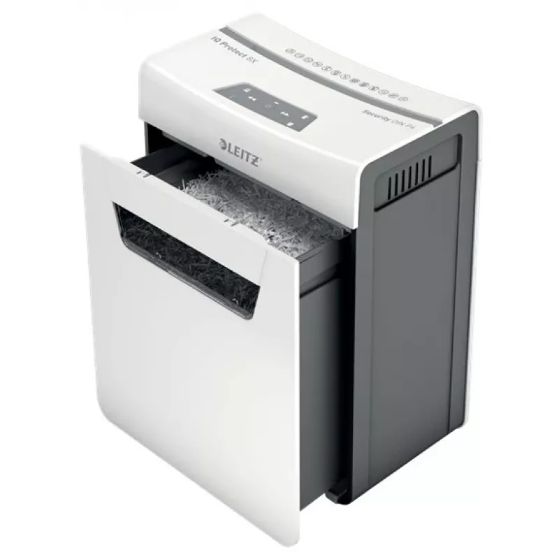 Leitz IQ Protect Premium papiervernietiger 8X P4, 4 x 40 mm, 14 L, 125 vel, 55 dB, touch, 8 vel