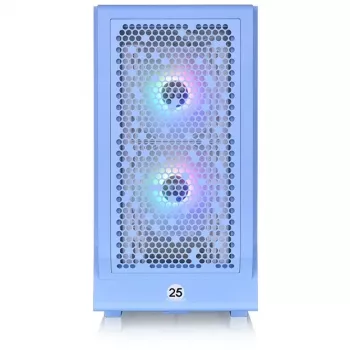 Thermaltake Ceres 330 TG - midi tower - pc - blauw - ATX - EATX - micro ATX - Mini-ITX - SPCC - gehard glas - 18,5 cm (CA-1Y2-00MFWN-00)