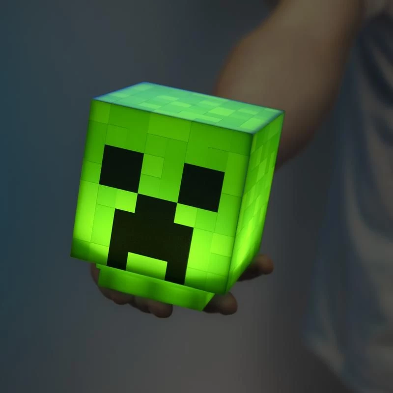 Paladone Minecraft Creeper 3D-design lamp PP6595MCFV3 – tafel-/hanglamp