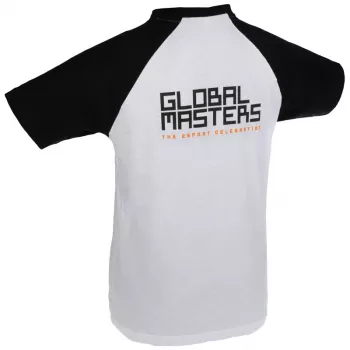 Global Masters T-shirt GM Logo - wit (M)