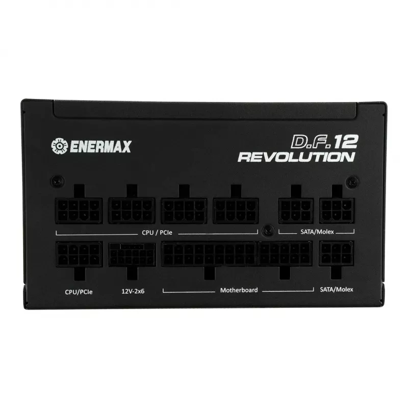 Enermax Revolution D.F.12 voeding 850 W 20+4 pin ATX ATX zwart