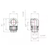 Koolance NZL-LXG1 computer-koelsysteem onderdeel/accessoire