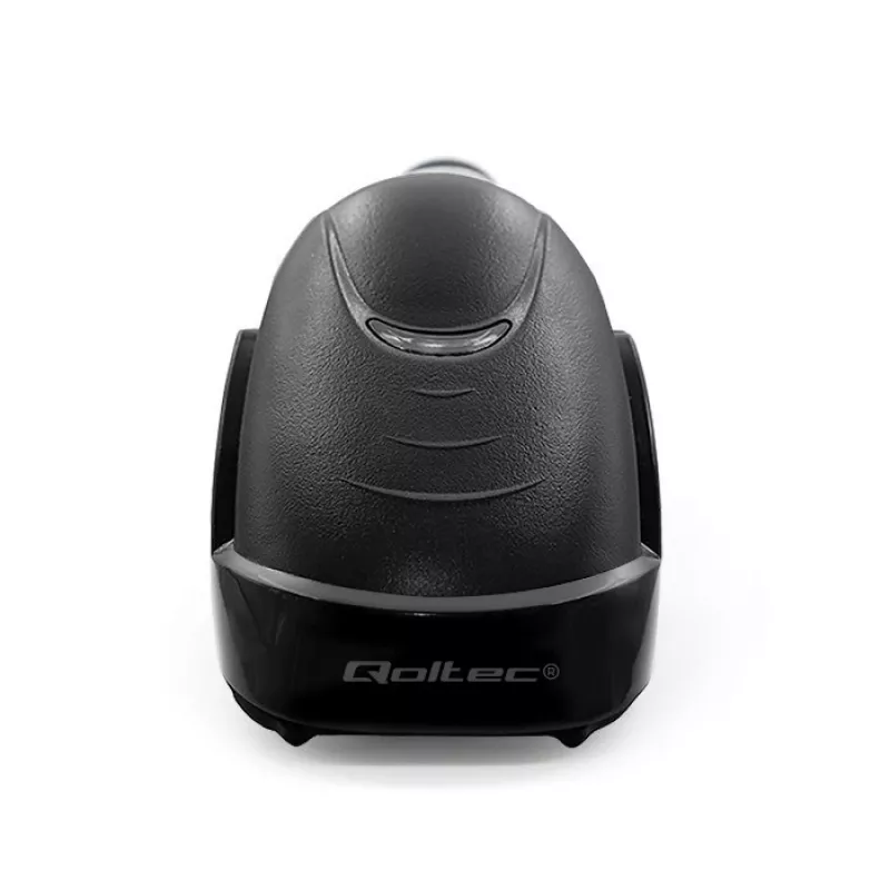 Qoltec 1D laser barcodelezer | USB | zwart