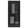 ssupd Meshroom S V2 mini-pc-behuizing, ATX-ondersteuning, mesh-front, PCIe 5.0 ready – zwart