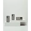 Beschermhoes iKins voor Samsung Galaxy S21+ — piramidepatroon, zwart