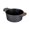 Keukengerei Resto Kitchenware Capella 2,6 L rond zwart hout
