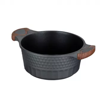 Keukengerei Resto Kitchenware Capella 2,6 L rond zwart hout