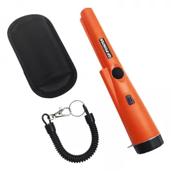 Handmetaaldetector Extralink GP-Pointer SA-980 oranje — pinpointer-sonde voor het opsporen van kleine metalen voorwerpen