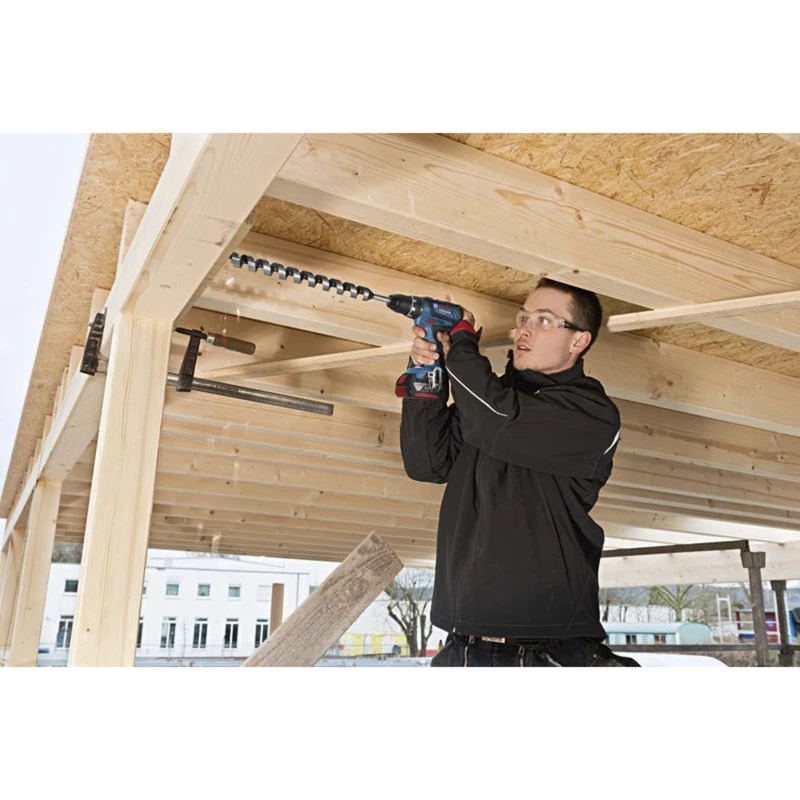 Accuboormachine Bosch GSR 18V-28 met 18V-systeem en 2×3,0-Ah-accu's