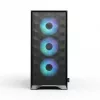 Fractal Design Pop 2 Air zwart Solid midi-tower pc-behuizing — ATX-ondersteuning, 3x 120 mm frontventilatoren, 2,5/3,5-inch drive bays, 215×481×462 mm