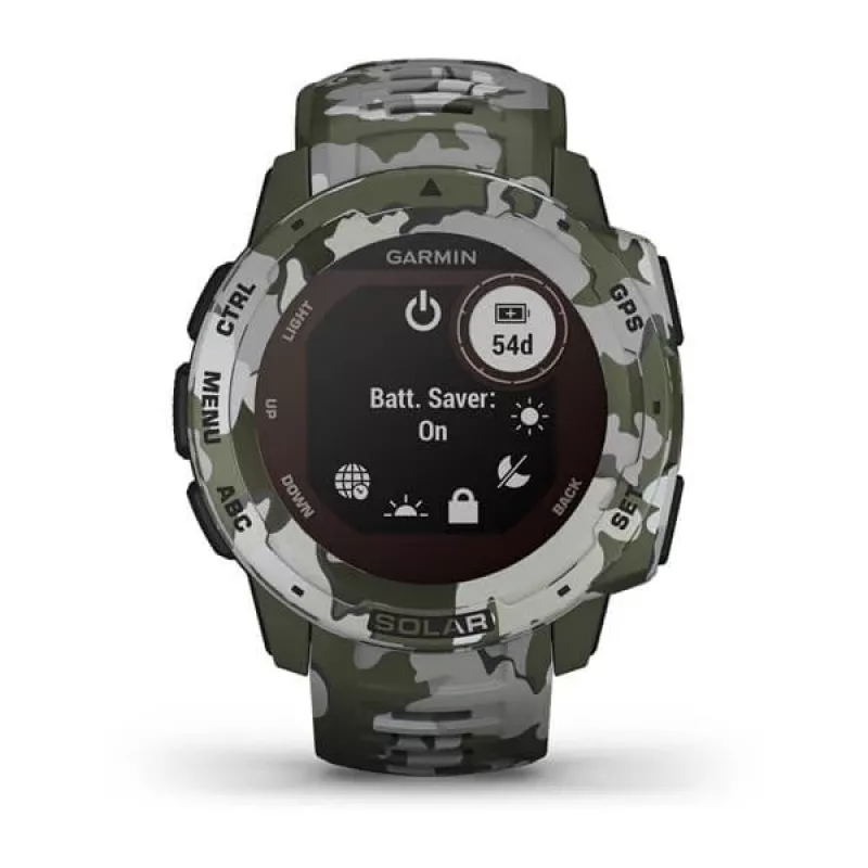 GPS-horloge Garmin Instinct Solar Camo Edition camouflage
