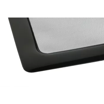 Stoffilter DEMCiflex DF0002 voor 80-mm-ventilator, zwart, 105,3 × 105,3 mm