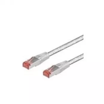 Wentronic Goobay CAT 6 patchkabel, S/FTP (PiMF), transparant, 5 m - koper (93567)