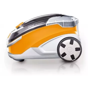 Vloerstofzuiger THOMAS Aqua + Pet & Family 1,8 L — droog- & natzuiger, 1700 W, oranje/grijs