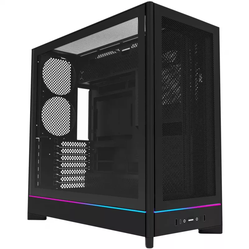 PC-behuizing Montech HS01 Midi Tower zwart