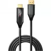 Lindy 3m actieve DisplayPort 1.4-naar-HDMI 8K60-kabel, 3 m, DisplayPort, HDMI, stekker, stekker, recht