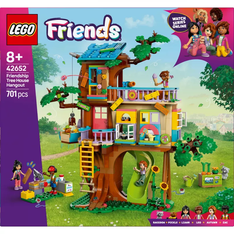 LEGO FRIENDS 42652 Vriendschapsboomhut-ontmoetingsplek