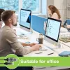 Techly ICOC U3A-RJ45-010 USB-A naar Gigabit Ethernet adapterkabel, 1 m, zwart/zilver