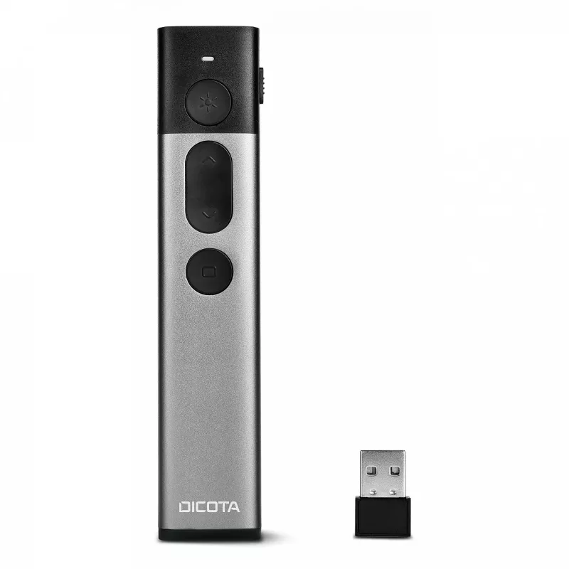 Laserpointer DICOTA D32075 30m zwart grijs