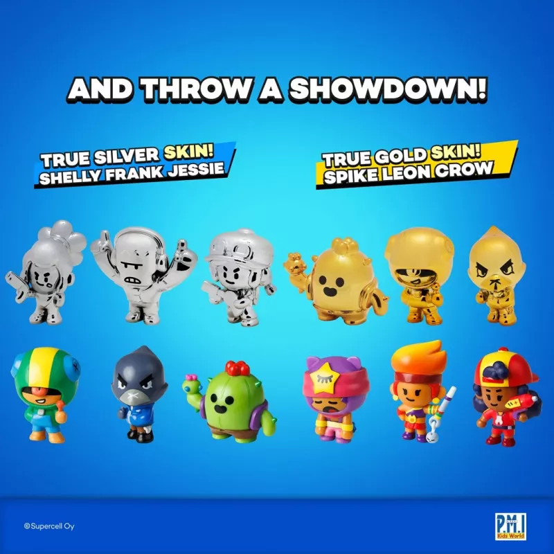 BRAWL STARS S1 FIGUREN – 8-pack DELUXE BOX VER.C