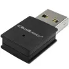 Compacte draadloze mini-USB-WLAN-adapter QOLTEC 57007 – single-band 2,4 GHz, tot 150 Mbit/s, interne antenne