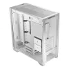Modecom Volcano Expanse S Midi Tower pc-behuizing, ATX/micro-ATX/mini-ITX, gehard glas, USB-C, videokaart tot 430 mm, wit