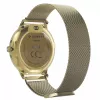 Smartwatch Garett Verona 2 Gold Mesh met Bluetooth en hartslagmeter