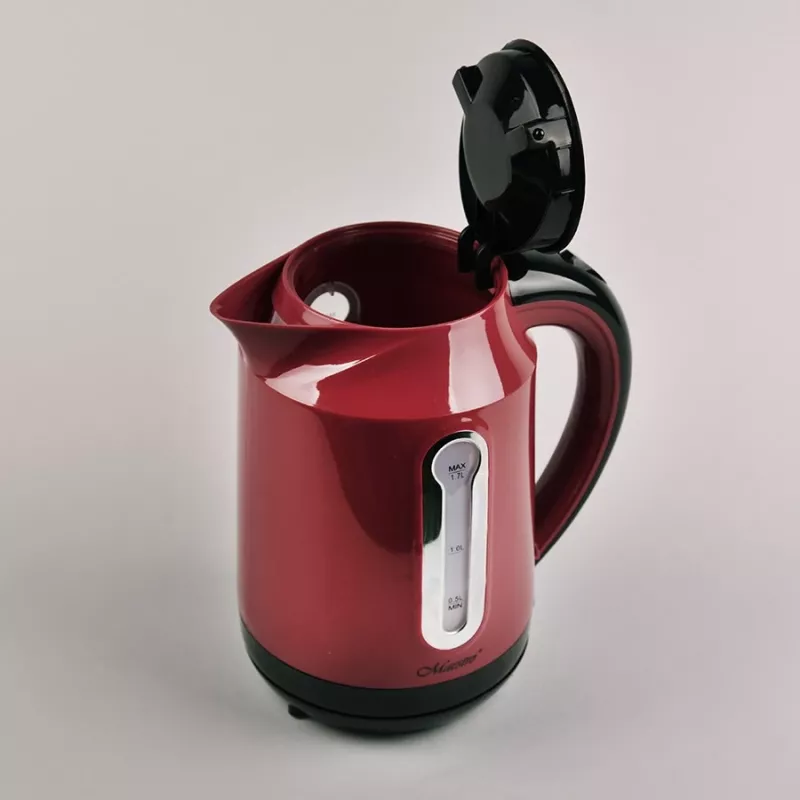 MAESTRO MR-041 (MR-041-Rood) waterkoker 1,7 l 2000 W zwart, rood