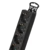 Stekkerdoos MACLEAN MCE195G 6-voudig, 5 m kabel, zwart