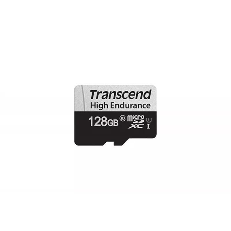 Flashgeheugen Transcend 128GB MicroSDXC UHS-I 350V