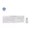 CHERRY Stream Desktop toetsenbord muis inbegrepen kantoor RF draadloos QWERTZ Duits wit