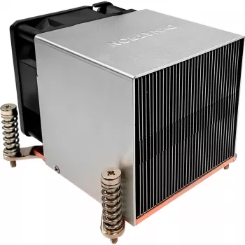 Inter-Tech K-650 processorkoeler 6 cm aluminium – zwart (88885510)