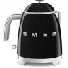 SMEG waterkoker (KLF05BLEU) mini 0,8L zwart