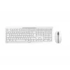 CHERRY Stream Desktop toetsenbord muis inbegrepen kantoor RF draadloos QWERTZ Duits wit