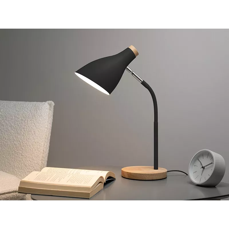 Tafellamp TRACER TRAOSW47237 Scandi zwart LED instelbare helderheid, verstelbare arm