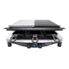 Steba RC 4 Plus Deluxe Chrome raclettegrill, roestvrij staal/zwart