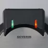 Severin WA 2103 wafelijzer voor 4 wafels 1200 W zwart, zilver